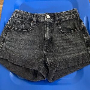 Pacsun Black Jean Shorts